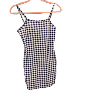 🌷 𝅺Gingham Sleeveless Mini Dress 🌷